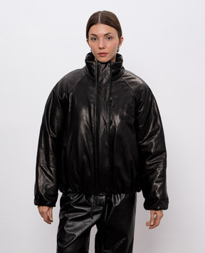 PROENZA SCHOULER Laney black leather jacket R2542001LR280B
