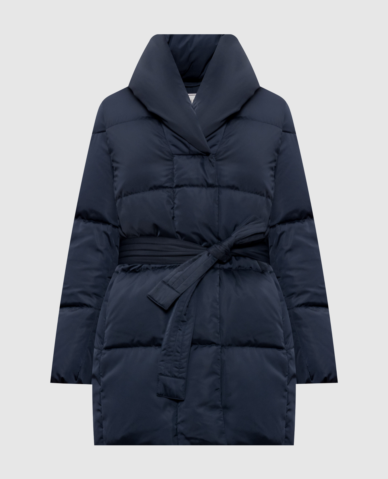 

Blue quilted down jacket Peserico