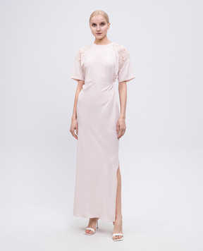 Twinset Pink dress with lace 251AP2420