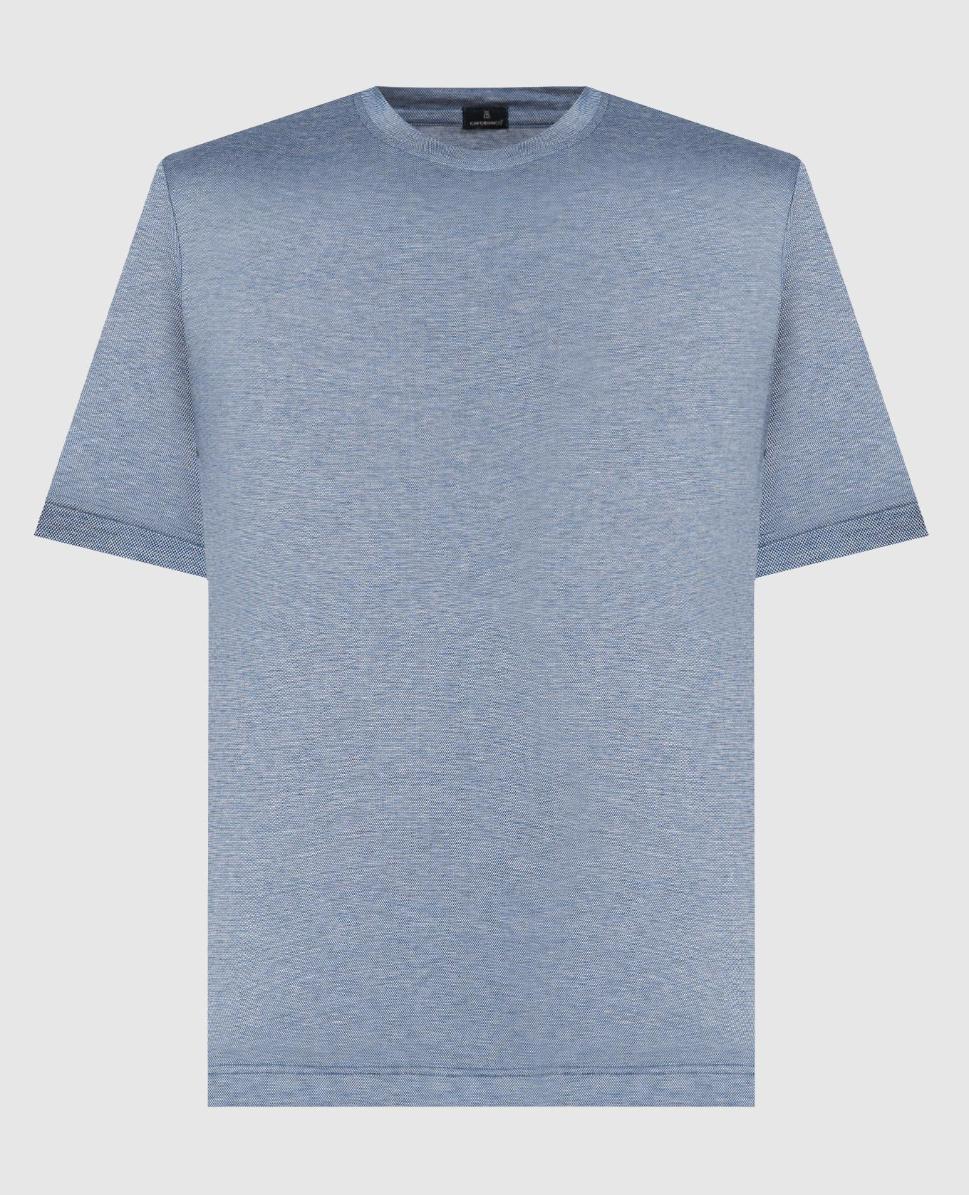 

Blue T-shirt with silk CAPOBIANCO, Light blue