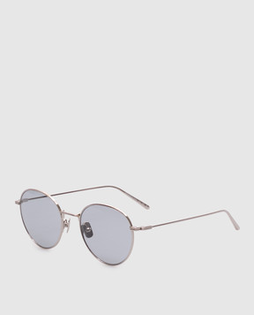 Toteme Silver sunglasses with logo 242WAE1087EC0009