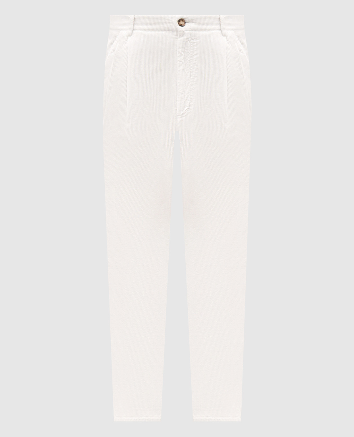 

White corduroy pants Brunello Cucinelli