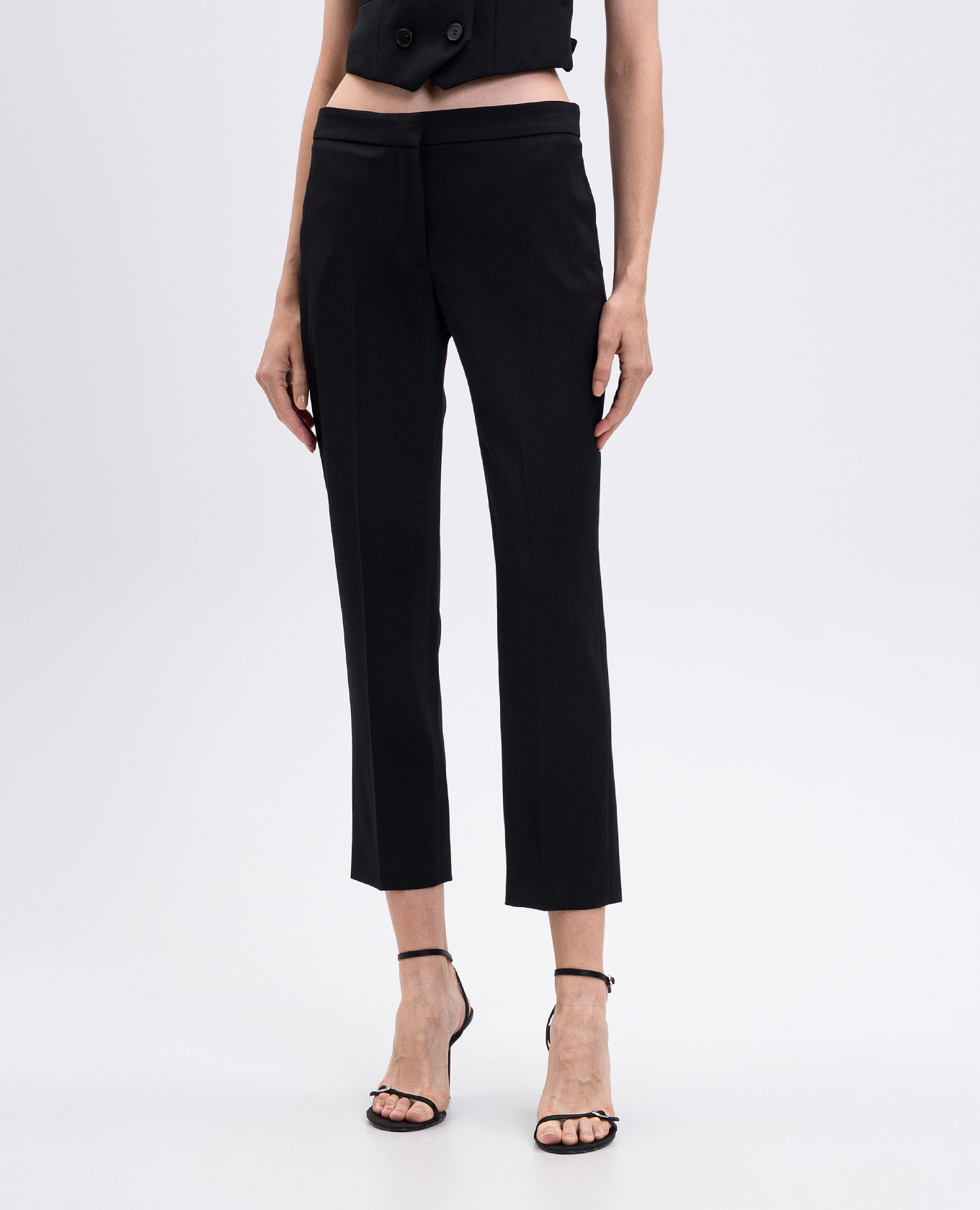 

Black wool chinos Alexander McQueen