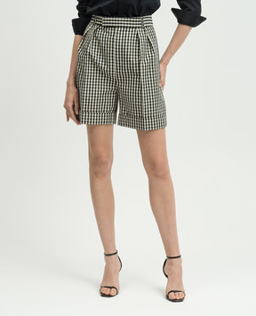 Khaite Plaid shorts 3074127W127