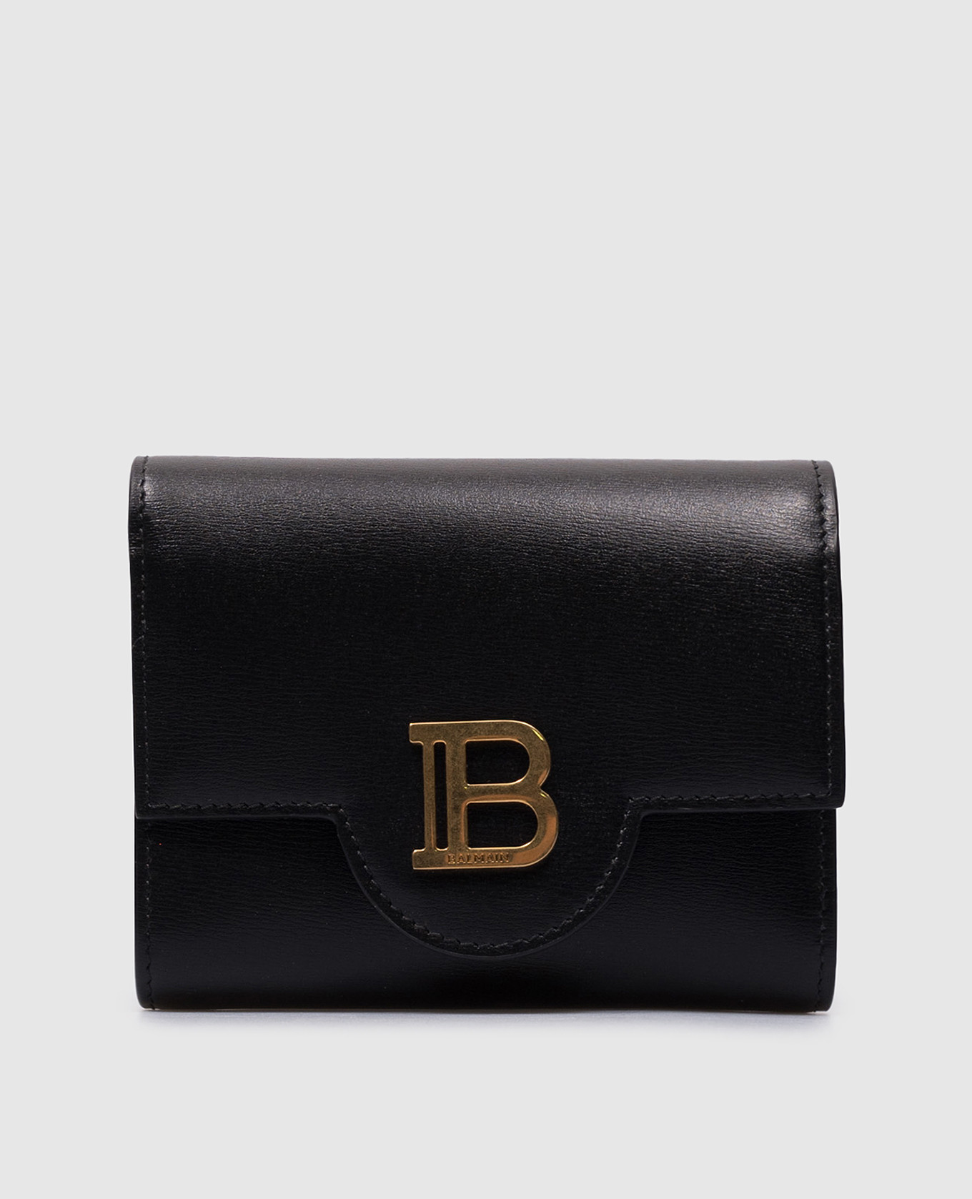 

B-Buzz Black Leather Wallet Balmain