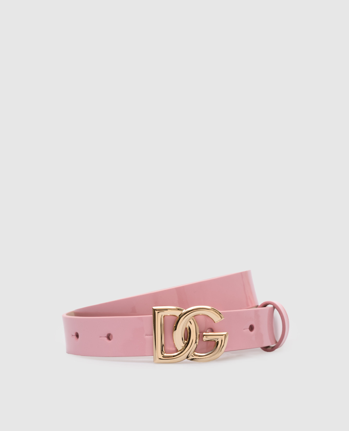 

Children's pink patent leather belt Dolce&Gabbana