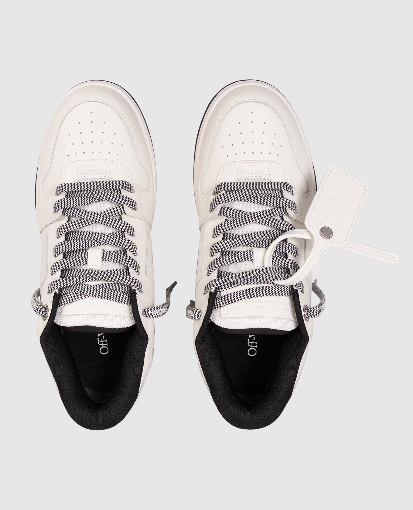 Out Of Office white leather sneakers Off-White 4