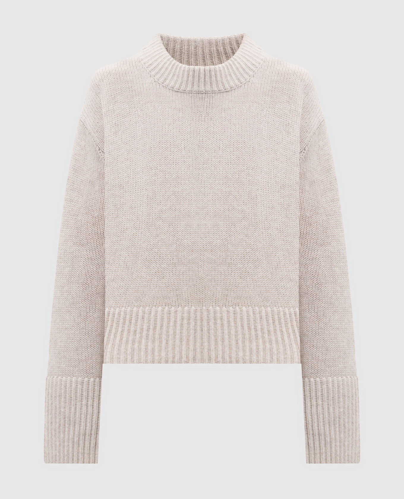 Sony beige cashmere sweater LISA YANG