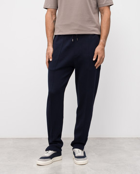 Brunello Cucinelli Blue joggers MM8313263G