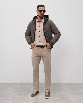 MooRER ONIRO gray down jacket ONIROSTP
