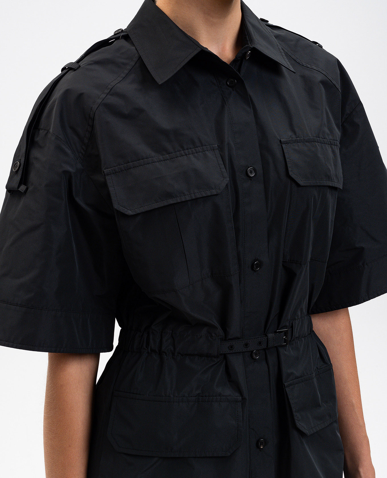 

Black shirt dress Juun.j