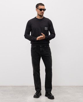 Dolce&Gabbana Gray wool jumper GXX28TJDVCT