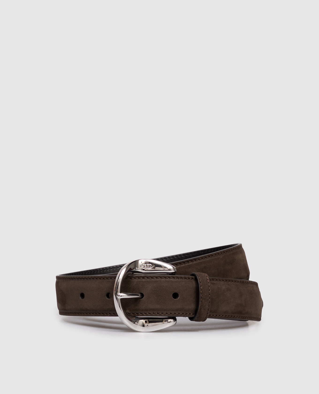 

Brown Nubuck Disk Belt J&M DAVIDSON