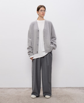 Sofie D`Hoore MABUSE gray wool cardigan MABUSEYCOM