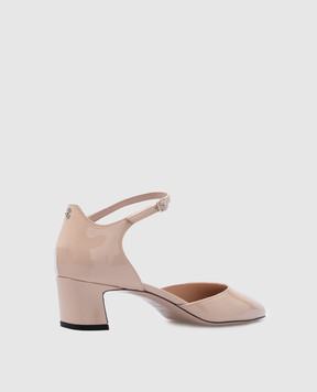 Jimmy Choo Beige patent leather Pixie shoes PIXIEBH45PZB