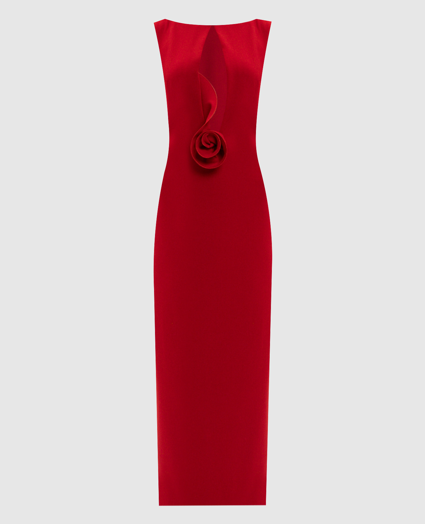 Red wool midi dress Magda Butrym