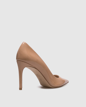 Stuart Weitzman Beige patent leather shoes STUART POWER SJ950