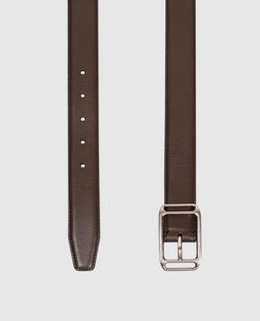 Tom Ford Brown leather belt TB308LCL311Y