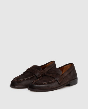 Marsell Brown suede Mocasso loafers MW8650P024
