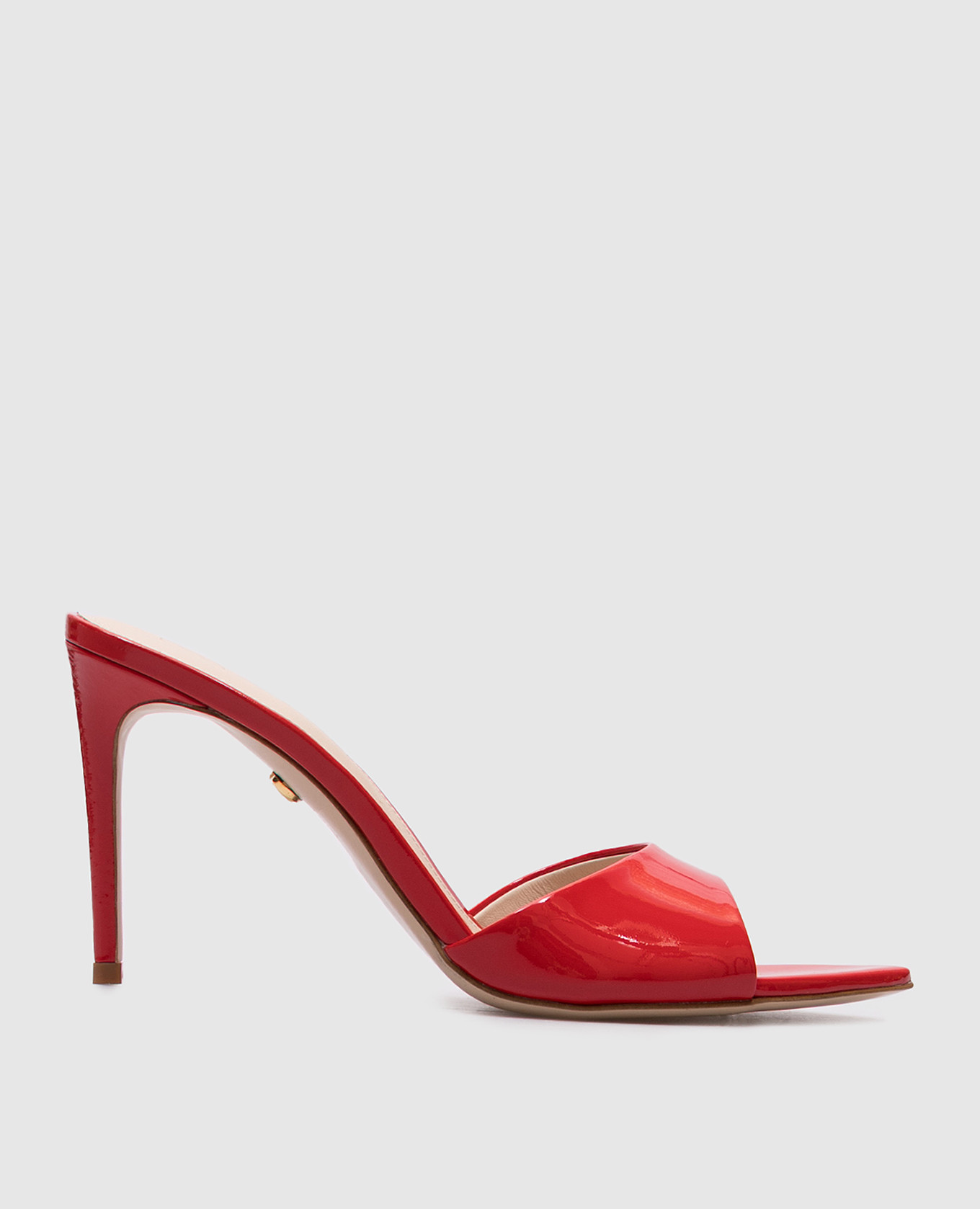 

Red patent leather mules Babe Pay Pls