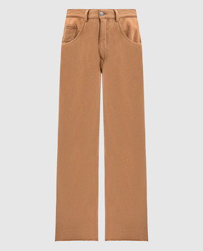 Maison Margiela MM6 Brown pants SH0KA0056M25014