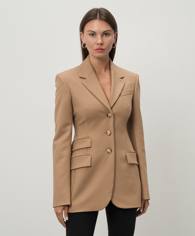 Max Mara Sportmax - OPICE brown wool jacket OPICE - shop
