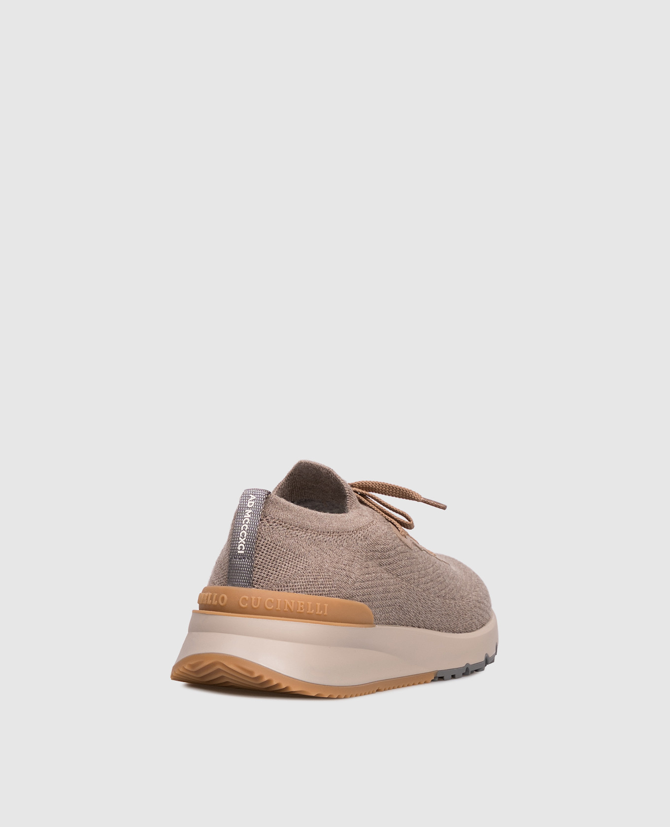 

Beige insulated wool sneakers Brunello Cucinelli
