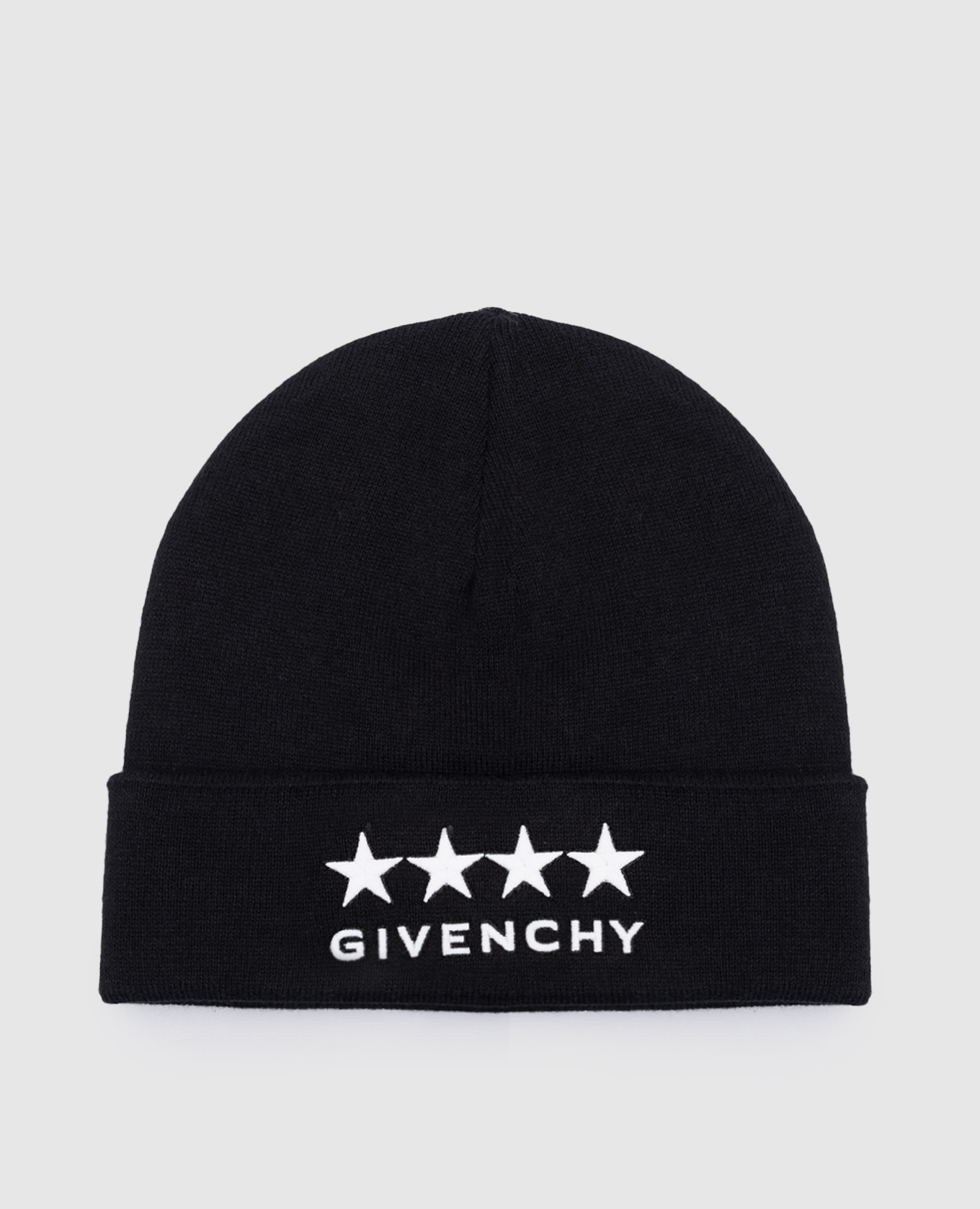 Children&#39;s black cap with logo Givenchy