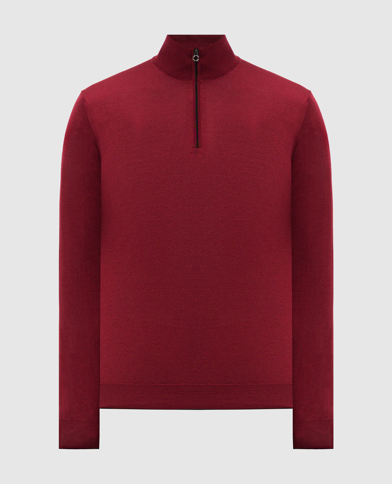 

Burgundy sweater made of wool, silk and cashmere Stefano Ricci