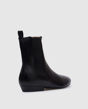 Marsell Miniblocco black leather chelsea boots MW8368093