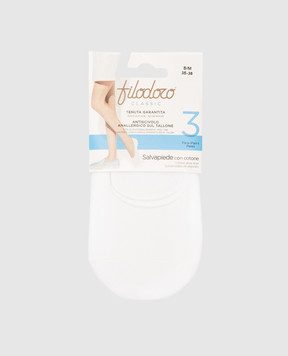 RiminiVeste Children's set of white Filodoro socks G114841