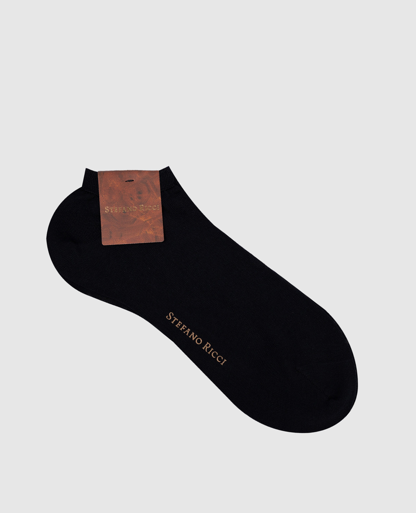 Blue socks with silk