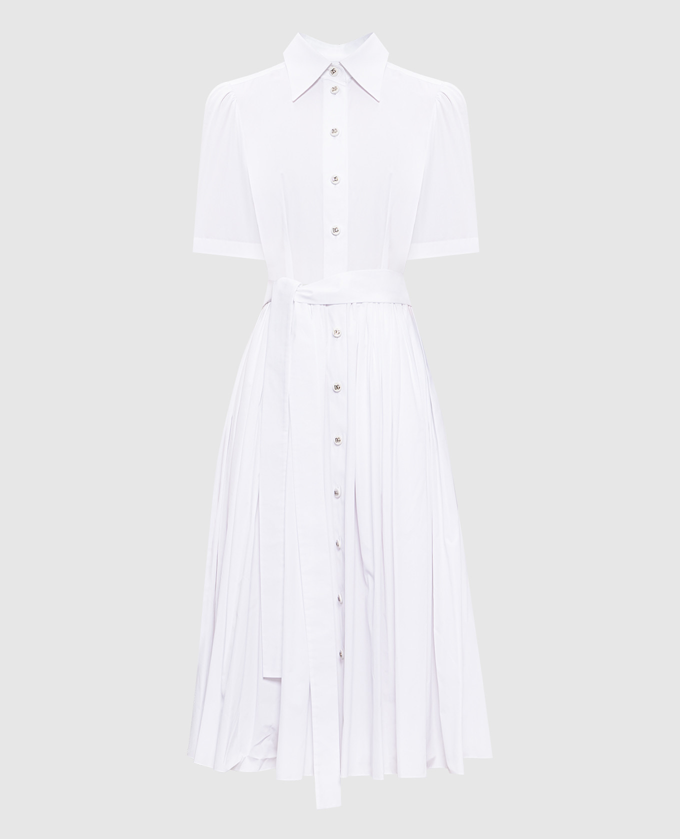 White shirt dress Dolce&Gabbana