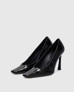 The Attico Black patent leather shoes Juno 250WSH00846EEE056AA