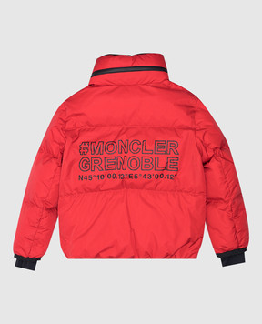 Moncler Grenoble ENFANT Verdons children's red down jacket J29571A000055399E46