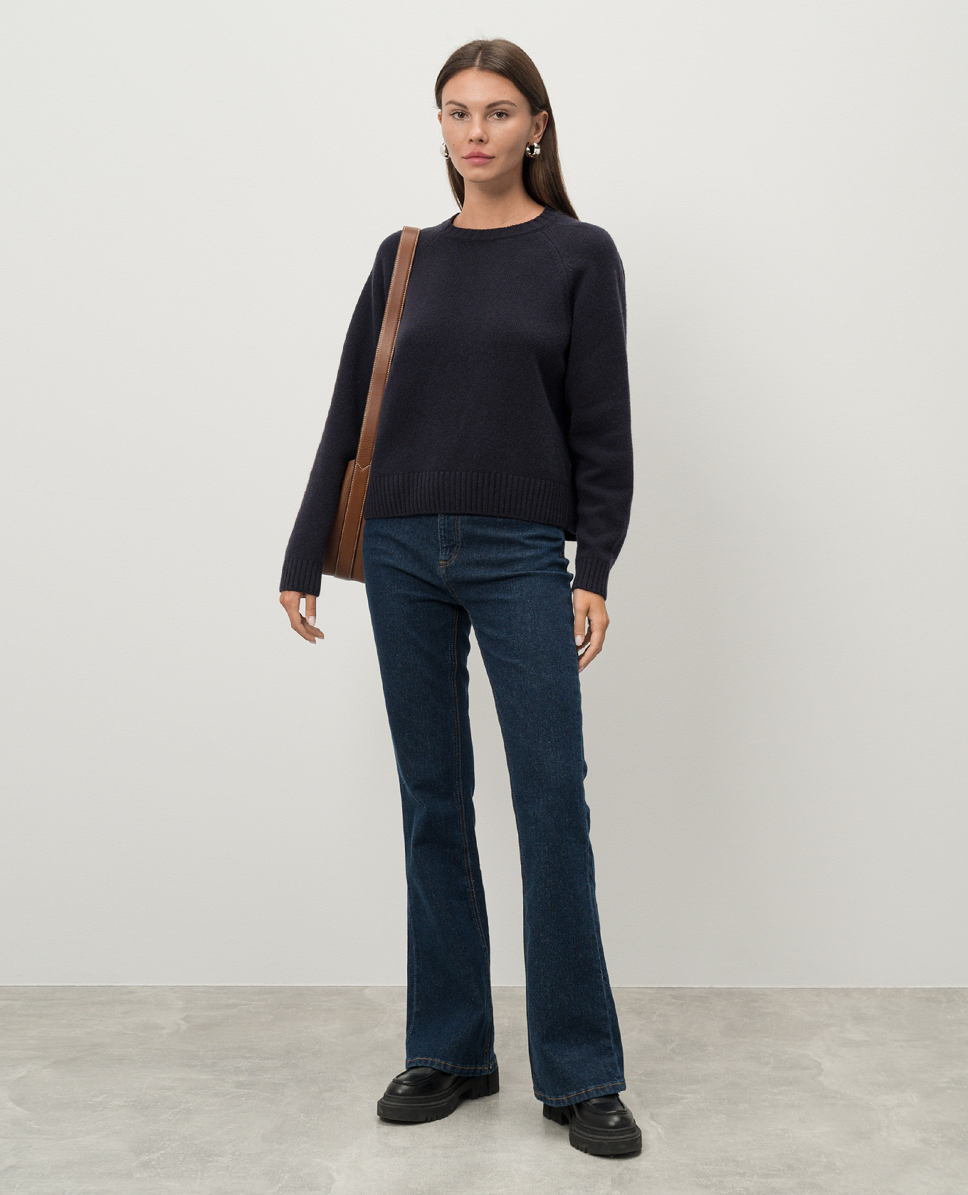 

GABBIA blue wool sweater Max Mara Weekend