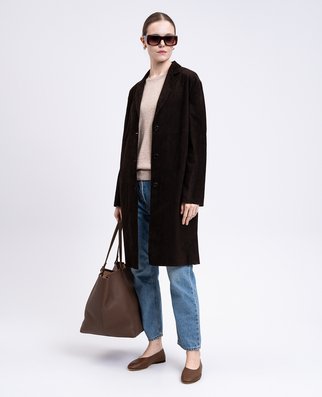 

Kisaora beige cashmere sweater The Row