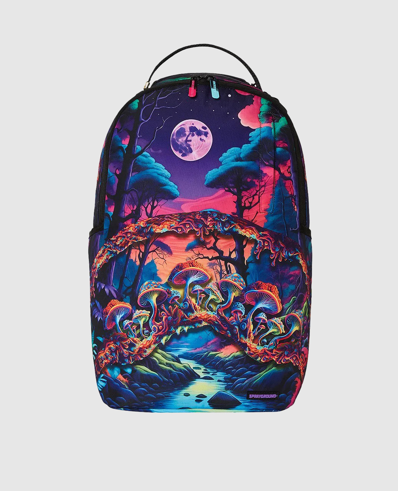 

Children's purple backpack EARTHING Sprayground, White