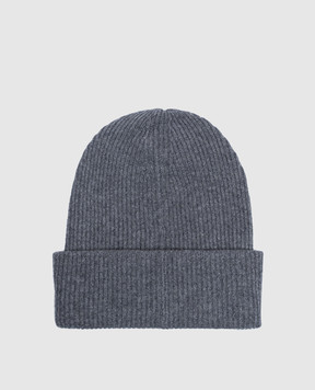 LISA YANG Gray Stockholm cashmere hat 402091