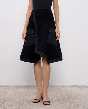 3.1 Phillip Lim Black skirt with wool P25270471TSM