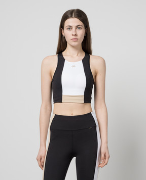 Goldbergh Facade black top with logo print GB35151241