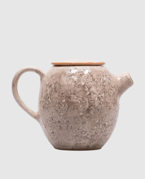 Brunello Cucinelli Gray ceramic teapot MLPOTCER1