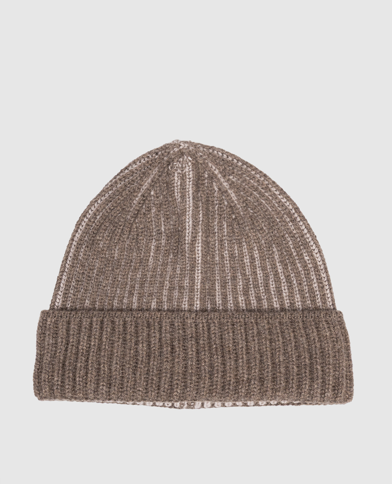 Brown cashmere hat Doriani Cashmere