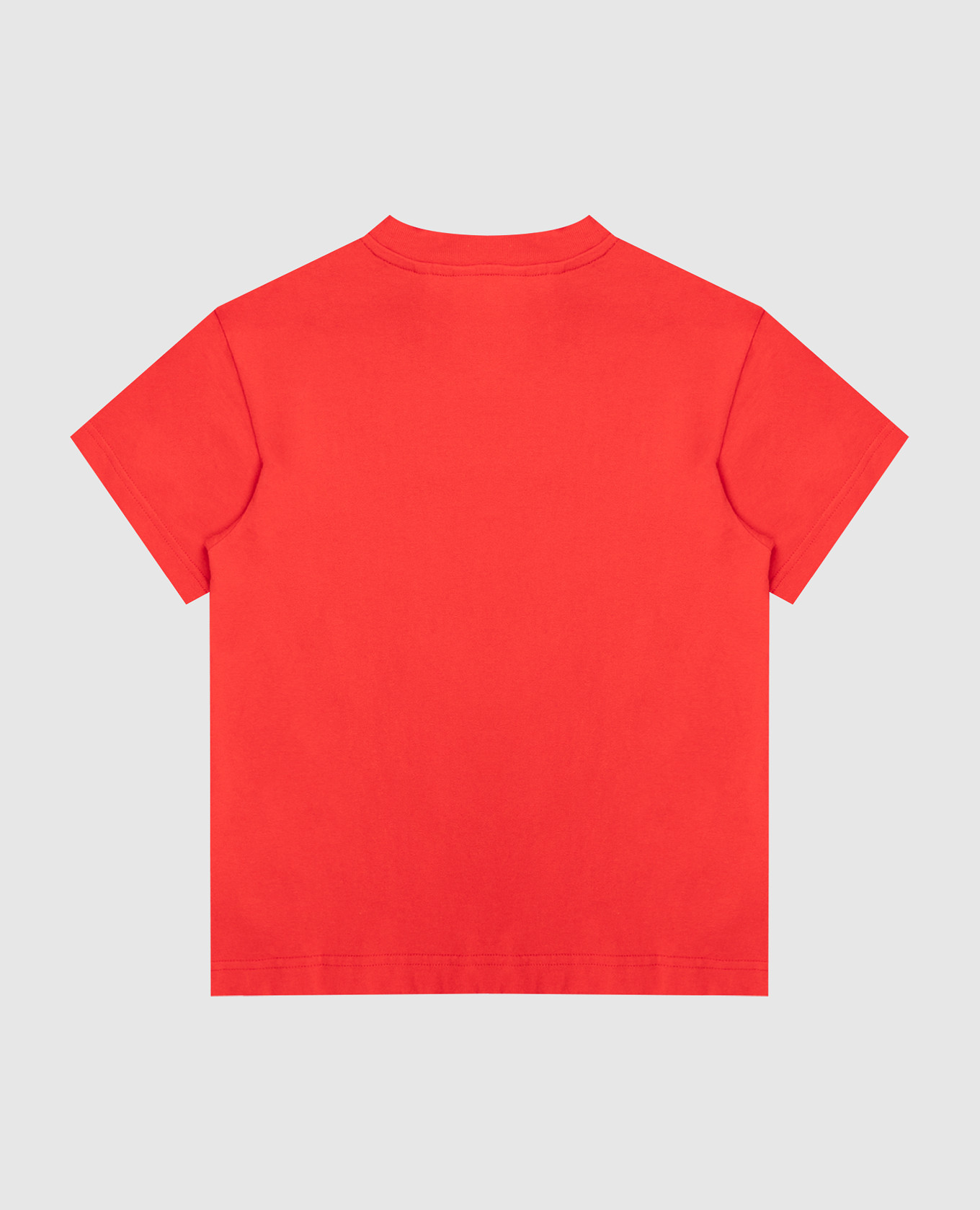 

Children's red T-shirt with print Palm Angels