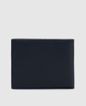 Orciani Blue Micron leather wallet SU0112MICNAV