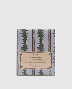 Ginori 1735 Blue designer candle with Rain Rock Creek scent 320 g 020RG00FCO021LX0320