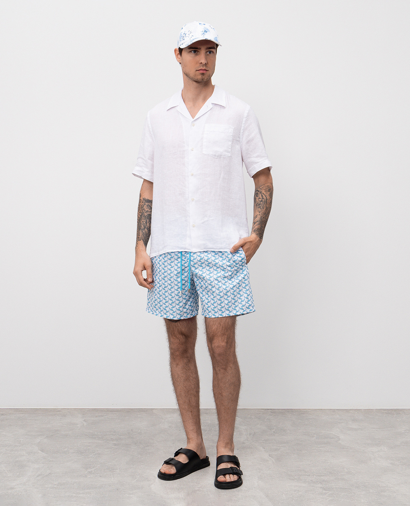

Charli white linen shirt Vilebrequin