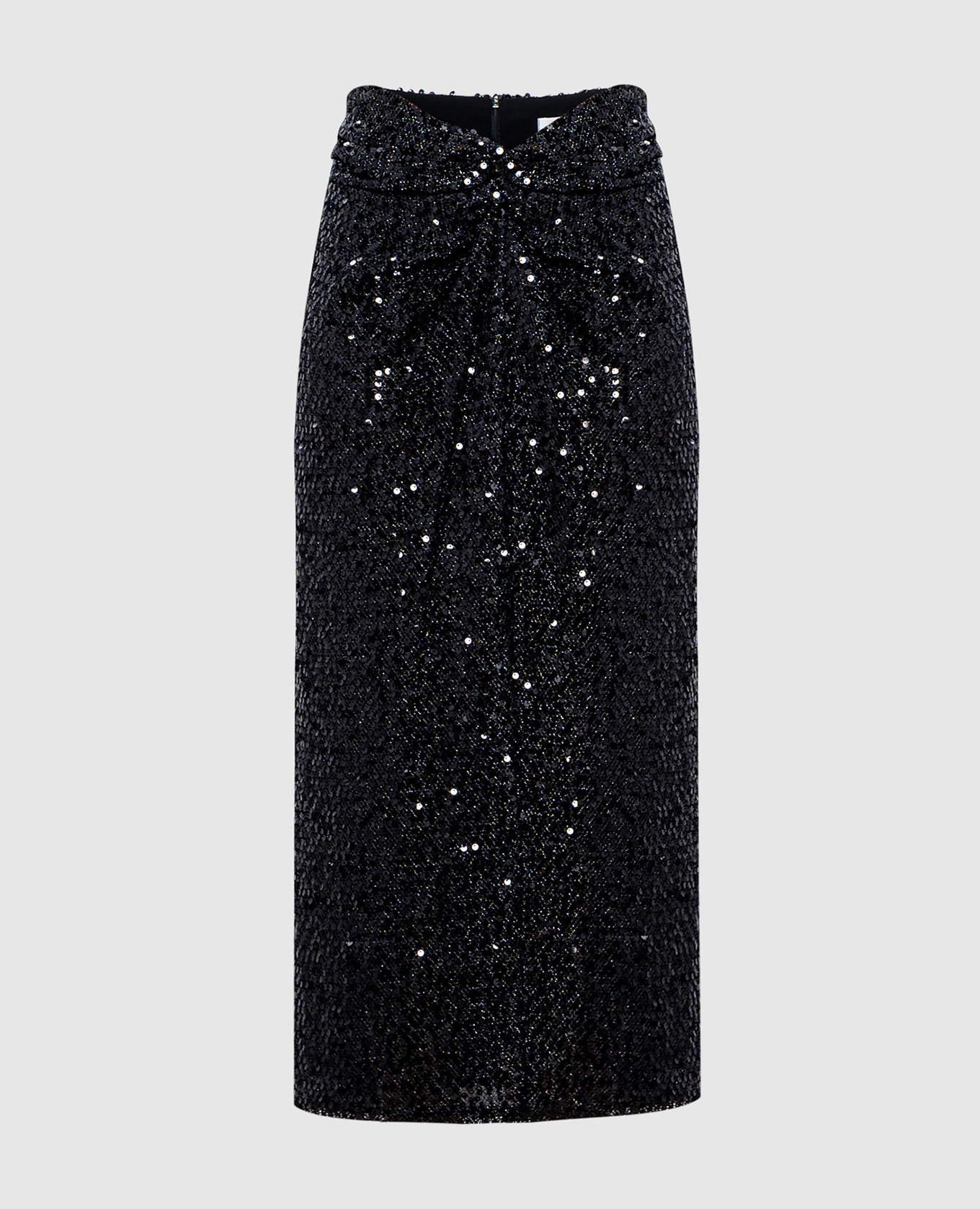 

Black skirt with sequins Solotre