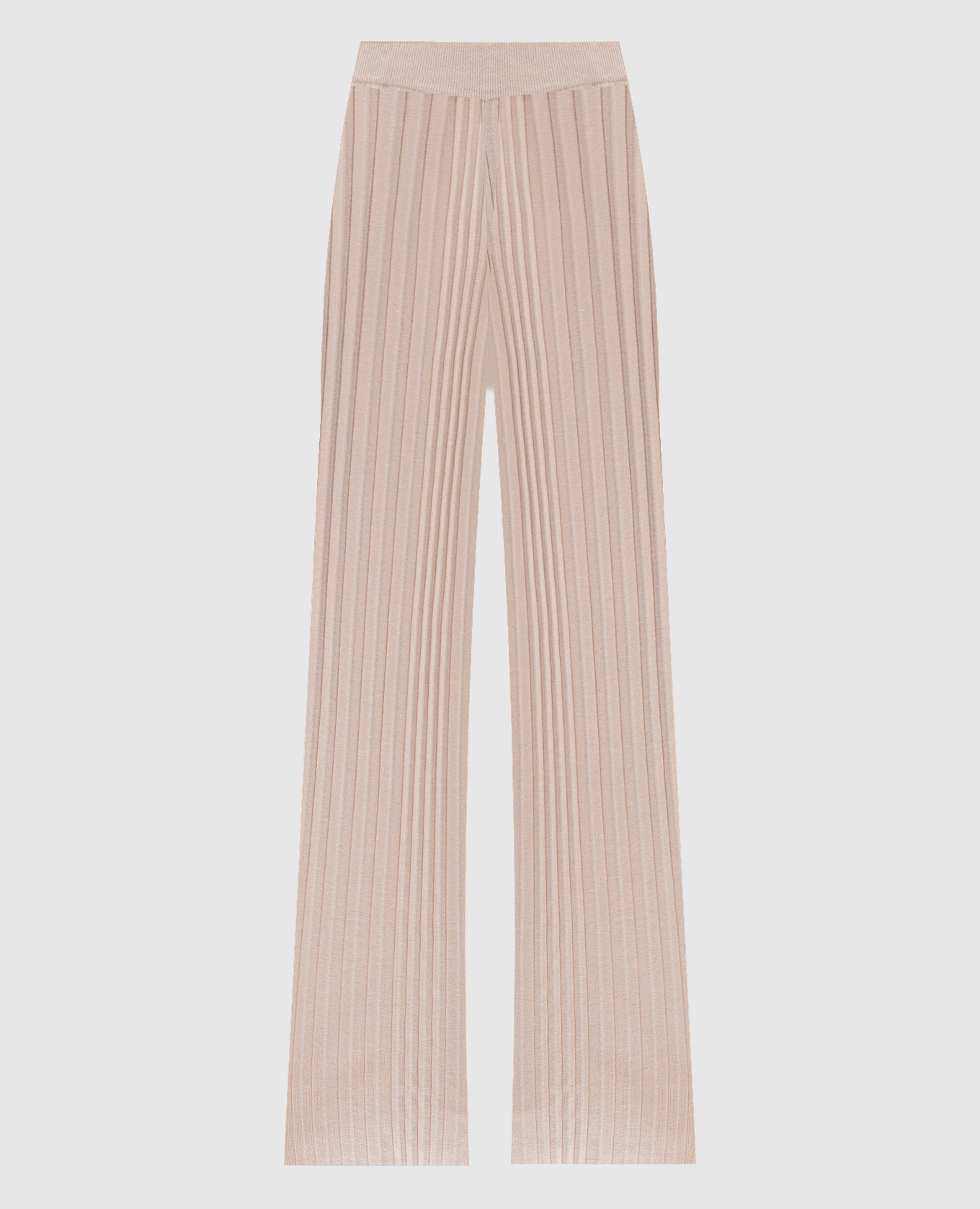 

Beige pants with pleating Twinset
