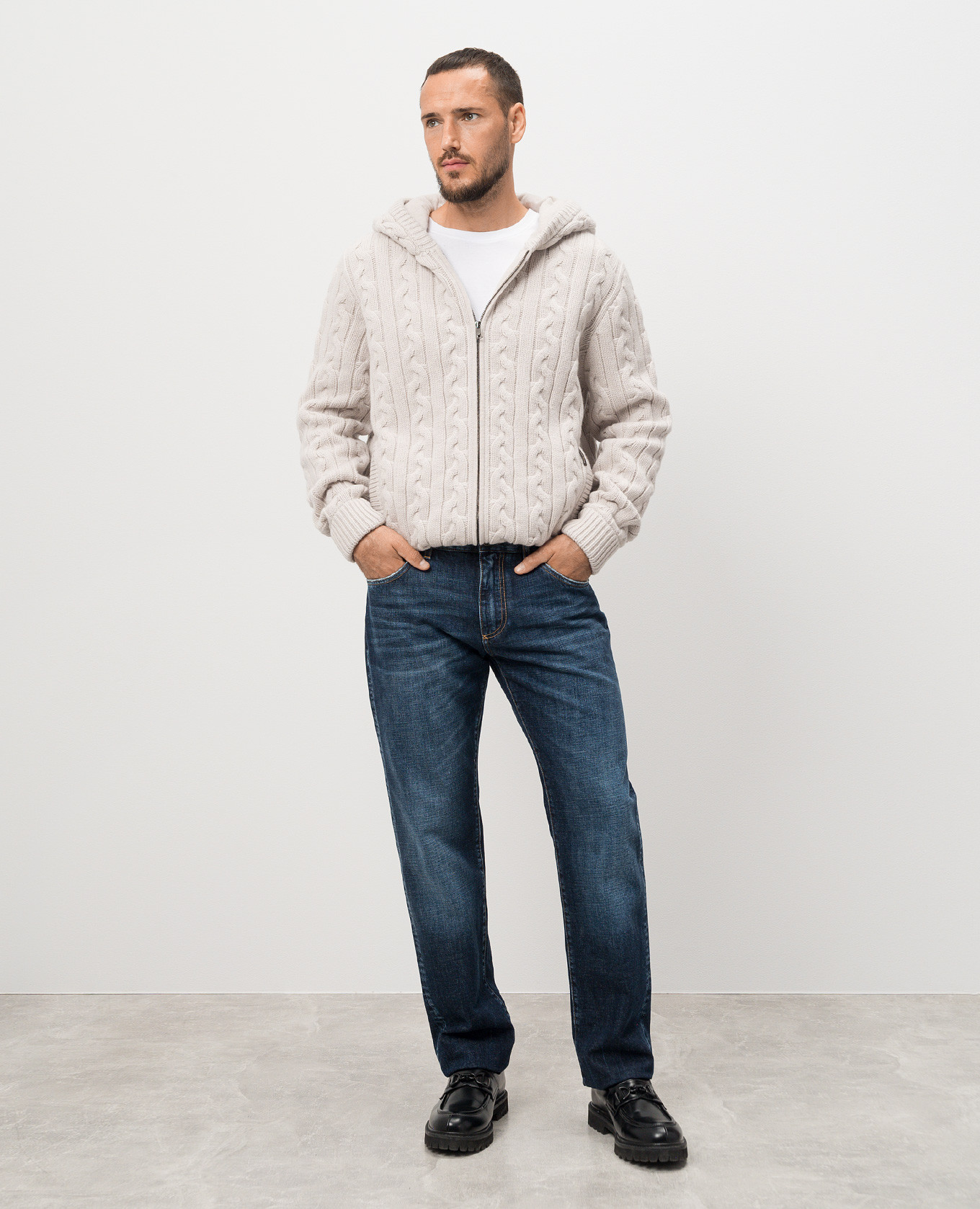 

Blue jeans with a distressed effect Dolce&Gabbana